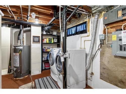 611 Markerville Road Ne, Calgary, AB - Indoor Photo Showing Laundry Room