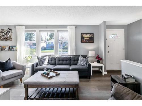 611 Markerville Road Ne, Calgary, AB - Indoor Photo Showing Living Room