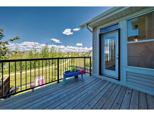 34 Auburn Springs Park Se, Calgary, AB - Outdoor With Deck Patio Veranda With Exterior