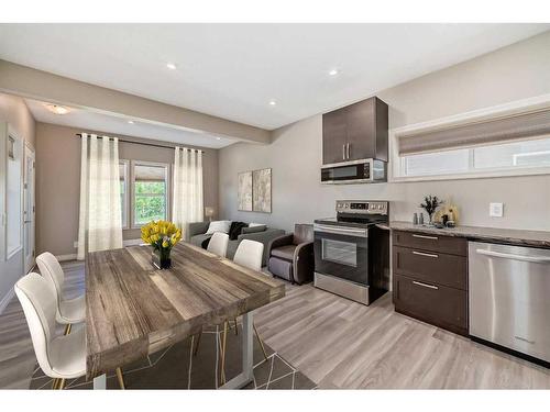 34 Auburn Springs Park Se, Calgary, AB - Indoor Photo Showing Kitchen With Stainless Steel Kitchen