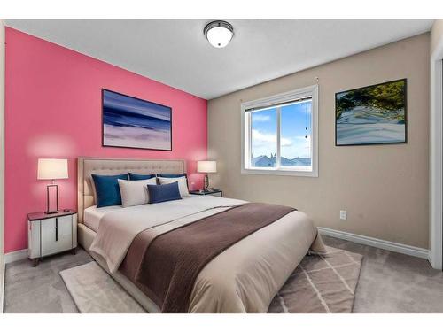 101 Covepark Crescent Ne, Calgary, AB - Indoor Photo Showing Bedroom