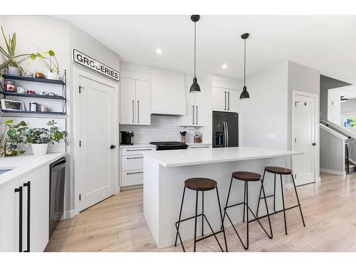 29 Walgrove Passage Se, Calgary, AB - Indoor Photo Showing Kitchen With Upgraded Kitchen