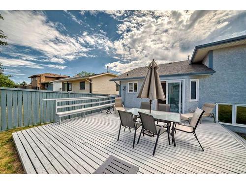 84 Deersaxon Circle Se, Calgary, AB - Outdoor With Deck Patio Veranda