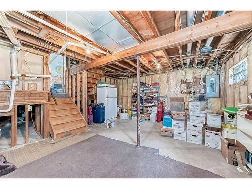 84 Deersaxon Circle Se, Calgary, AB - Indoor Photo Showing Basement