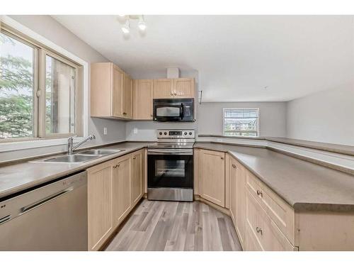 1225-60 Panatella Street Nw, Calgary, AB - Indoor Photo Showing Kitchen With Stainless Steel Kitchen With Double Sink