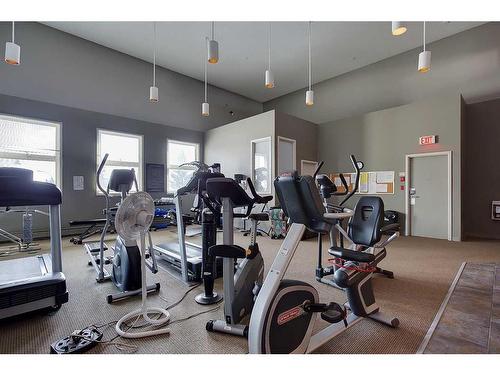 4216-13045 6 Street Sw, Calgary, AB - Indoor Photo Showing Gym Room