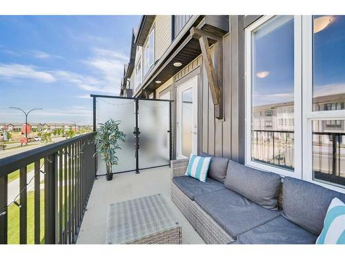 884 Belmont Drive Sw, Calgary, AB - Outdoor With Balcony With Exterior