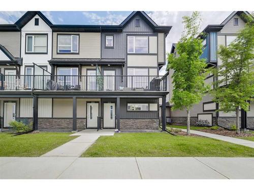 884 Belmont Drive Sw, Calgary, AB - Outdoor With Balcony With Facade