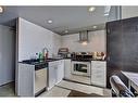 405-535 8 Avenue Se, Calgary, AB  - Indoor Photo Showing Kitchen With Stainless Steel Kitchen 