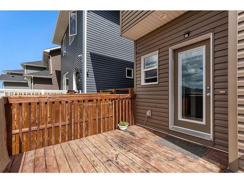 433 Redstone Grove Ne, Calgary, AB - Outdoor With Deck Patio Veranda With Exterior
