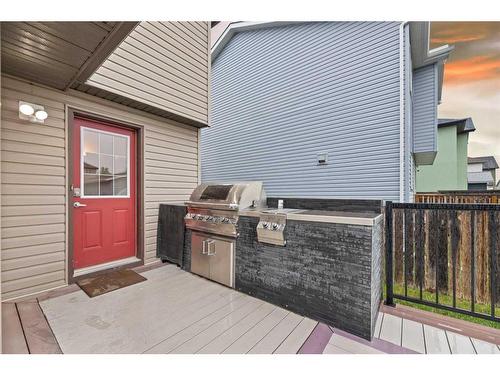 27 Saddlebrook Gardens Ne, Calgary, AB - Outdoor With Deck Patio Veranda With Exterior