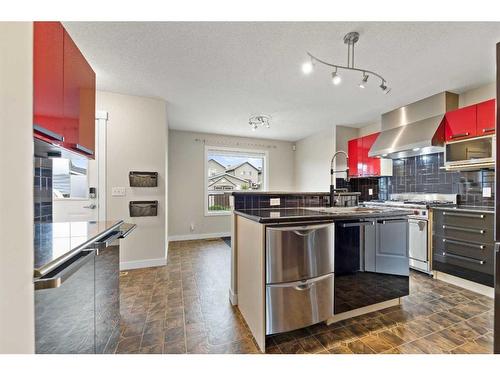 27 Saddlebrook Gardens Ne, Calgary, AB - Indoor Photo Showing Kitchen With Upgraded Kitchen