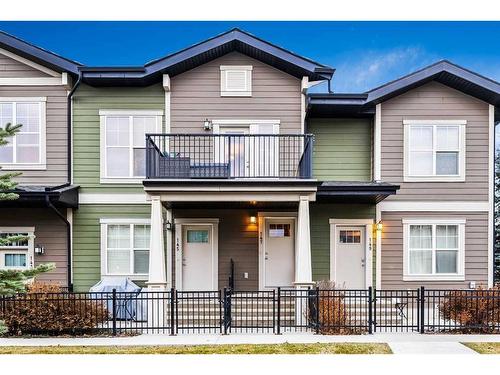 147 Cranford Walk Se, Calgary, AB - Outdoor With Balcony With Facade