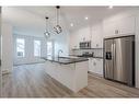 37 Amblefield Passage Nw, Calgary, AB  - Indoor Photo Showing Kitchen With Stainless Steel Kitchen With Upgraded Kitchen 