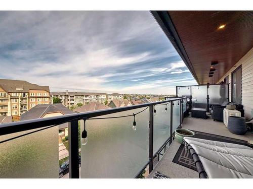 507-2231 Mahogany Boulevard Se, Calgary, AB - Outdoor With Balcony With Exterior