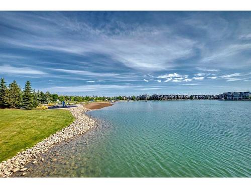 507-2231 Mahogany Boulevard Se, Calgary, AB - Outdoor With Body Of Water With View