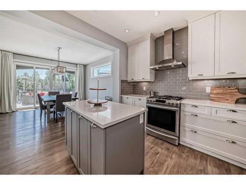 108 Masters Court Se, Calgary, AB - Indoor Photo Showing Kitchen With Upgraded Kitchen