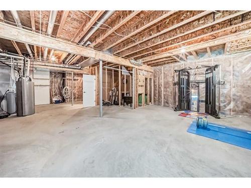 108 Masters Court Se, Calgary, AB - Indoor Photo Showing Basement