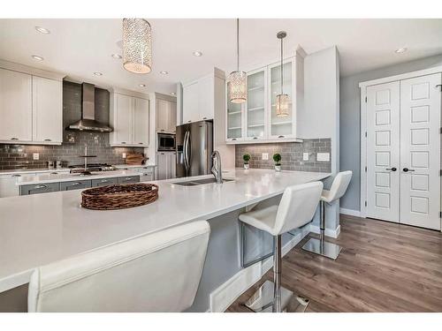 108 Masters Court Se, Calgary, AB - Indoor Photo Showing Kitchen With Upgraded Kitchen