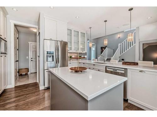 108 Masters Court Se, Calgary, AB - Indoor Photo Showing Kitchen With Upgraded Kitchen