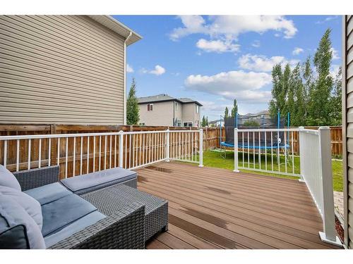 1034 Brightoncrest Common Se, Calgary, AB - Outdoor With Deck Patio Veranda With Exterior