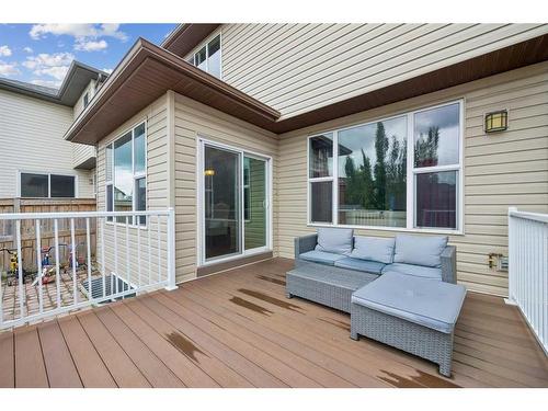 1034 Brightoncrest Common Se, Calgary, AB - Outdoor With Deck Patio Veranda With Exterior