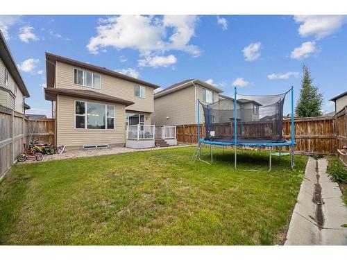 1034 Brightoncrest Common Se, Calgary, AB - Outdoor With Backyard With Exterior