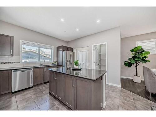 285 Skyview Ranch Boulevard Ne, Calgary, AB - Indoor Photo Showing Kitchen With Stainless Steel Kitchen