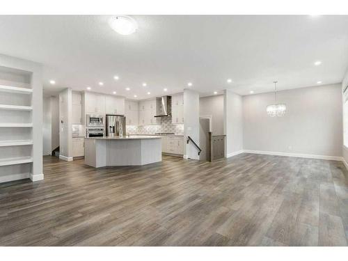 36 Carrington Close Nw, Calgary, AB - Indoor Photo Showing Kitchen With Upgraded Kitchen