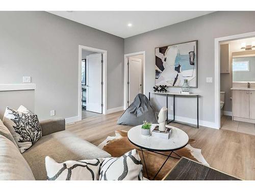 339 Hendon Drive Nw, Calgary, AB - Indoor Photo Showing Living Room