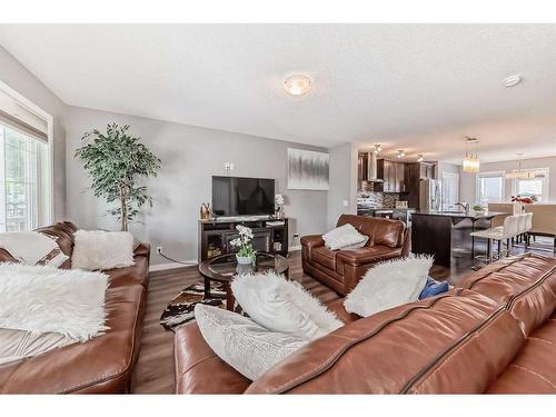 148 Copperstone Drive Se, Calgary, AB - Indoor Photo Showing Living Room