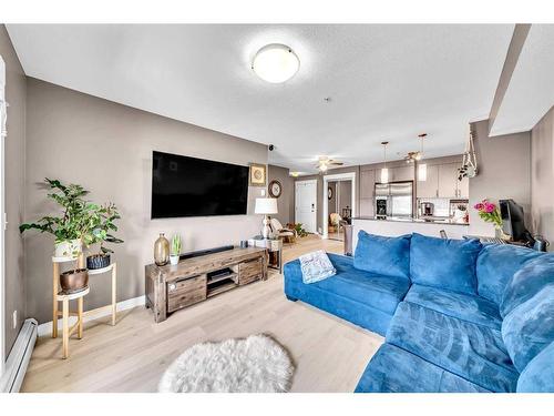 3309-240 Skyview Ranch Road Ne, Calgary, AB - Indoor Photo Showing Living Room