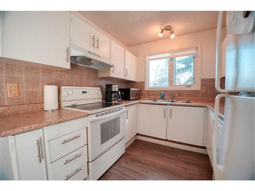 95 Castleridge Close Ne, Calgary, AB - Indoor Photo Showing Kitchen With Double Sink