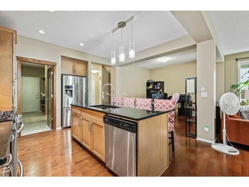 461 Cranford Drive Se, Calgary, AB - Indoor Photo Showing Kitchen With Upgraded Kitchen