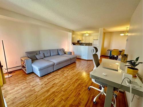 417-3000 Somervale Court Sw, Calgary, AB - Indoor Photo Showing Living Room