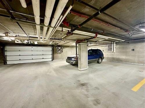 417-3000 Somervale Court Sw, Calgary, AB - Indoor Photo Showing Garage