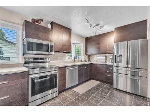 48 Armstrong Crescent Se, Calgary, AB - Indoor Photo Showing Kitchen With Stainless Steel Kitchen