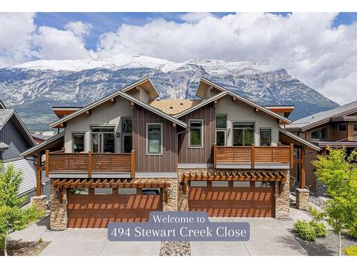 494 Stewart Creek Close, Canmore, AB - Outdoor