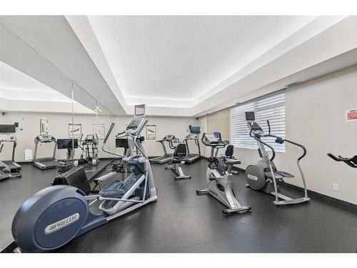 3224-3224 Edenwold Heights Nw, Calgary, AB - Indoor Photo Showing Gym Room