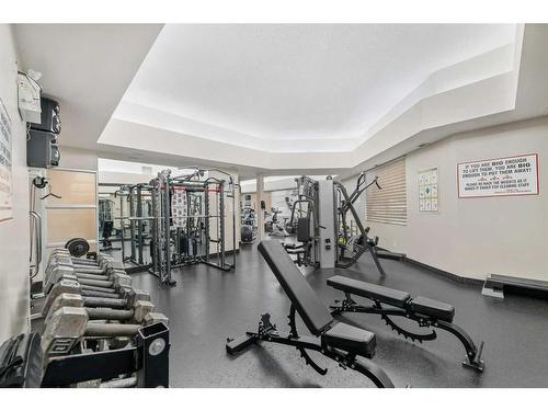 3224-3224 Edenwold Heights Nw, Calgary, AB - Indoor Photo Showing Gym Room