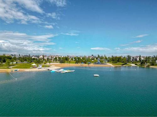109-2231 Mahogany Boulevard Se, Calgary, AB - Outdoor With Body Of Water With View