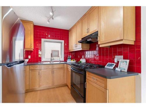 6-52 6 Street Ne, Calgary, AB - Indoor Photo Showing Kitchen With Double Sink