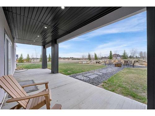 58 Calterra Estates Drive, Rural Rocky View County, AB - Outdoor With Deck Patio Veranda With Exterior