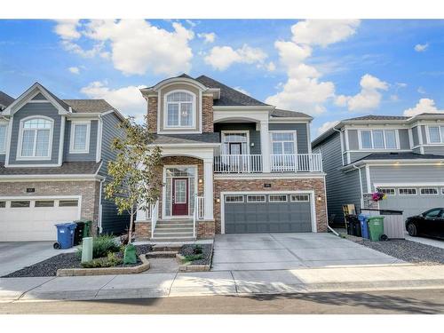 25 Yorkstone Way Sw, Calgary, AB - Outdoor With Balcony With Facade