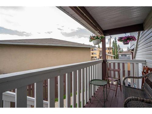 2-4618 77 Street Nw, Calgary, AB - Outdoor With Deck Patio Veranda With Exterior