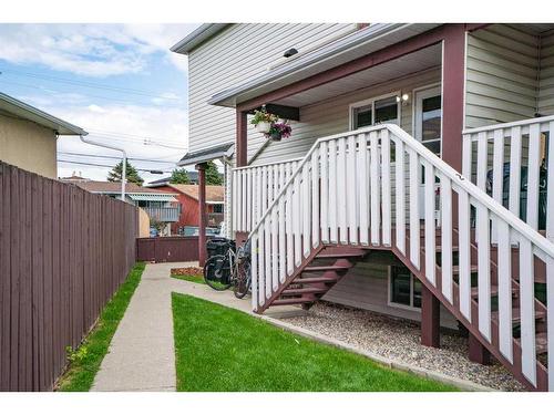 2-4618 77 Street Nw, Calgary, AB - Outdoor With Deck Patio Veranda With Exterior