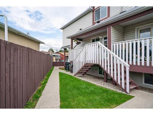 2-4618 77 Street Nw, Calgary, AB - Outdoor With Deck Patio Veranda With Exterior