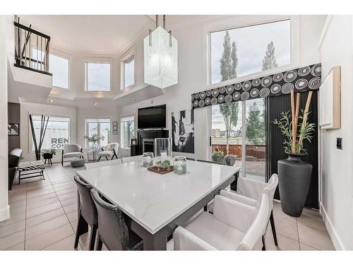 125 Westchester Way, Chestermere, AB - Indoor Photo Showing Dining Room