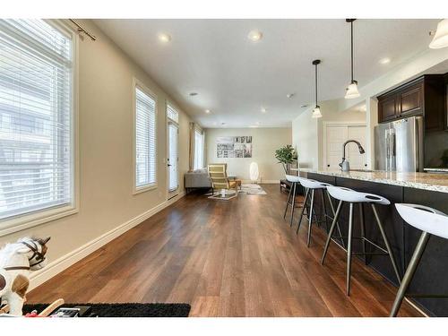 135 Savanna Walk Ne, Calgary, AB - Indoor Photo Showing Kitchen With Upgraded Kitchen