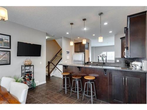 2202 Wentworth Villas Sw, Calgary, AB - Indoor Photo Showing Kitchen With Upgraded Kitchen